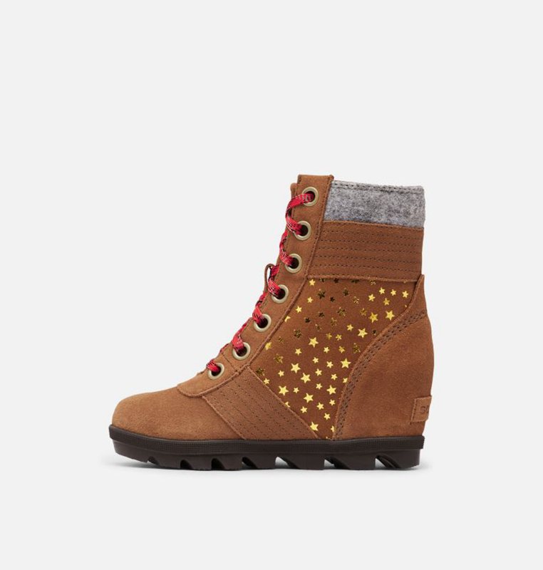 Sorel Barn Wedges Brun - Youth Lexie™ Boot - YHF-825139